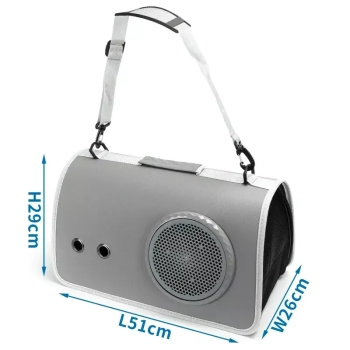 Torba L 51x26x29cm transporter dla kota lub pieska kapsuła kosmiczna