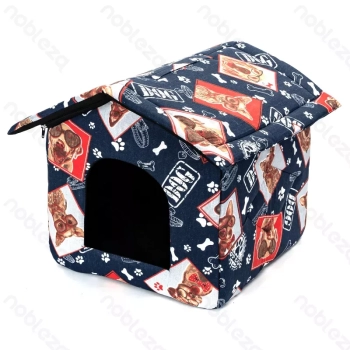 Buda M 48x45x39cm ciepły domek dla psa lub kota wygodna i przytulna
