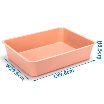 Kuweta dla kota 39,6x29,6x8,5cm otwarta klasyczna łatwa w czyszczeniu