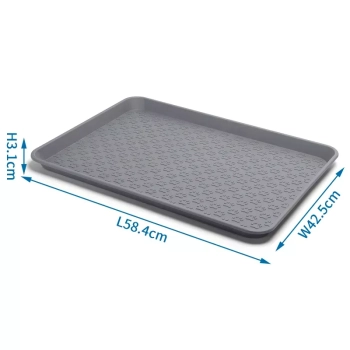 Podkładka pod miski 58.4x42.5x3.1cm dla psa antypoślizgowa higieniczna