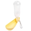 Butelka do picia 413 ml żółta 23,5x7,9 cm — zdjęcie 4