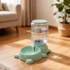 Automatyczny dozownik wody 3,87 l miś zielony 34x23,8x30 cm — zdjęcie 3