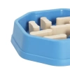 Regulowana miska do karmienia 490 ml 20x20x4,5 cm niebieska — zdjęcie 6