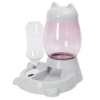 Automatyczne karmidło i poidło 2,31L + 0,53L szare 27x26x30 cm — zdjęcie 2