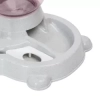 Automatyczne karmidło i poidło 2,31L + 0,53L szare 27x26x30 cm — zdjęcie 6