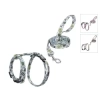 Zestaw szelek H dla kota z smyczą 1x25-45cm, 1x20-35cm, smycz 1x110cm zielony, pomarańczowy, żółty — zdjęcie 2