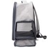 Plecak dla zwierząt PVC szary 33x23x38,5 cm, kształt ósemki — zdjęcie 6