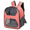 Plecak dla zwierząt PVC czerwony 33x23x38,5 cm, kształt ósemki — zdjęcie 2