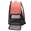 Plecak dla zwierząt PVC czerwony 33x23x38,5 cm, kształt ósemki — zdjęcie 3