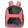 Plecak dla zwierząt PVC czerwony 33x23x38,5 cm, kształt ósemki — zdjęcie 5
