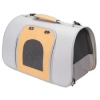 Nosidełko dwukolorowe z przodem 47,5x27x28,5 cm żółte — zdjęcie 2