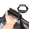 Torba podróżna dla zwierząt 44x25x28 cm szara — zdjęcie 6