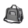 Torba podróżna dla zwierząt 52x25x35 cm szara — zdjęcie 4