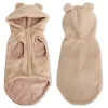 Nobleza Kamizelka z kapturem 3D z uszami L-35cm Różowy Szary Khaki