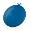 Zabawka do rzucania dla psa Frisbee średnica 20 cm Nobleza - granatowe z wytłoczonym lwem
