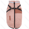 Reflective harness water-resistant cotton clothes L-35cm Grey Blue Pink