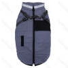 Reflective harness water-resistant cotton clothes XXL-45cm Grey Blue Pink