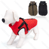 Solid color harness water-resistant cotton clothes XS-20cm Black Red Green