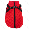Solid color harness water-resistant cotton clothes XS-20cm Black Red Green