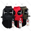 Solid color harness water-resistant cotton clothes XXL-45cm Black Red Green