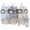 NOBLEZA reflective water-resistant cotton clothes M-30cm Khaki Blue Grey