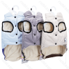 NOBLEZA reflective water-resistant cotton clothes L-35cm Khaki Blue Grey