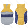 Color-block lapel water-resistant vest XXL-45cm Blue Red Yellow