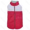 Color-block water-resistant vest M-30cm Dark blue&Light blue Brown&Beige Red&Grey