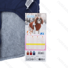 Color-block water-resistant vest XL-40cm Dark blue&Light blue Brown&Beige Red&Grey