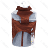 Color-block water-resistant vest 3XL-50cm Dark blue&Light blue Brown&Beige Red&Grey