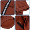 Reflective hooded sweatshirt M-30cm Grey Navy blue Brown