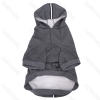 Reflective hooded sweatshirt M-30cm Grey Navy blue Brown