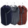 Reflective hooded sweatshirt XXL-45cm Grey Navy blue Brown