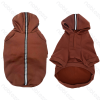 Reflective hooded sweatshirt XXL-45cm Grey Navy blue Brown