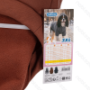 Reflective hooded sweatshirt 3XL-50cm Grey Navy blue Brown