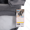 Reflective hooded sweatshirt 4XL-60cm Grey Navy blue Brown