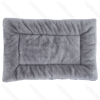 Flannel cushion with heart shape L55*W40cm Grey