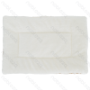 Heart jacquard flannel mat L55*W40cm Coffee white
