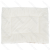 Heart jacquard flannel mat L100*W75cm Coffee white