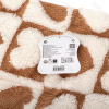 Heart jacquard flannel mat L70*W55cm Coffee white