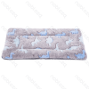 Dinosaur jacquard flannel mat L55*W40cm Grey