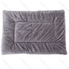 Dinosaur jacquard flannel mat L70*W55cm Grey