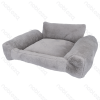 Faux rabbit fur pet sofa bed L65*W50*H23cm Grey