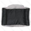 Faux rabbit fur pet sofa bed L65*W50*H23cm Grey