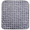 Heart pattern flannel blanket L80*W80cm Grey