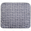 Heart pattern flannel blanket L100*W80cm Grey