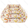 Square bed three-piece set S:48*58CM M：57*72CM L:65*83CM pattern assorted