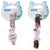 Cicada fish cat collar W1.0*L25-34cm Grey&Pink Brown&Purple