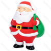 Squeaky rubber toy Santa Claus L9*W7.5*H12.4CM Red&White