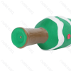 Squeaky rubber toy Christmas tree L21*W5*H5CM Green&White